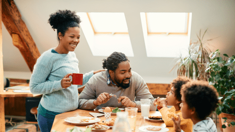 Parents building a positive parenting relationship after separation or divorce